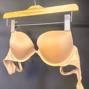 Calvin Klein Nude T-Shirt Push-Up Bra